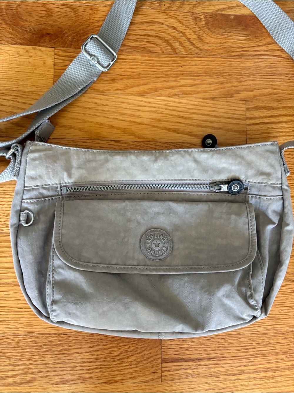 Kipling Gray Everyday Crossbody Bag - Picture 4 of 9